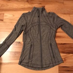 Lululemon grey zip up jacket